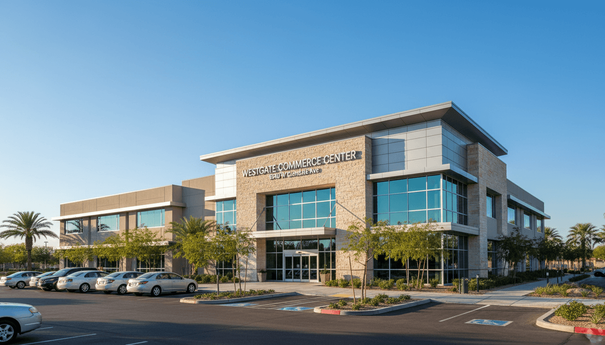 Hispano America Immigration Services office building exterior